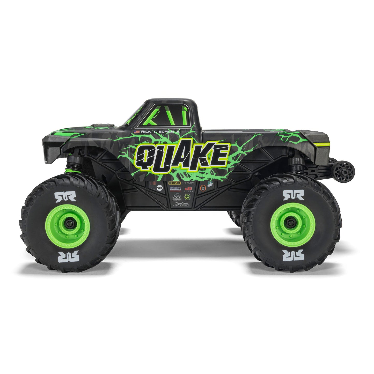1/16 Quake Grom 4x4 RTR Brushed Monster Truck, Green - Battery & Charger Included PREORDER