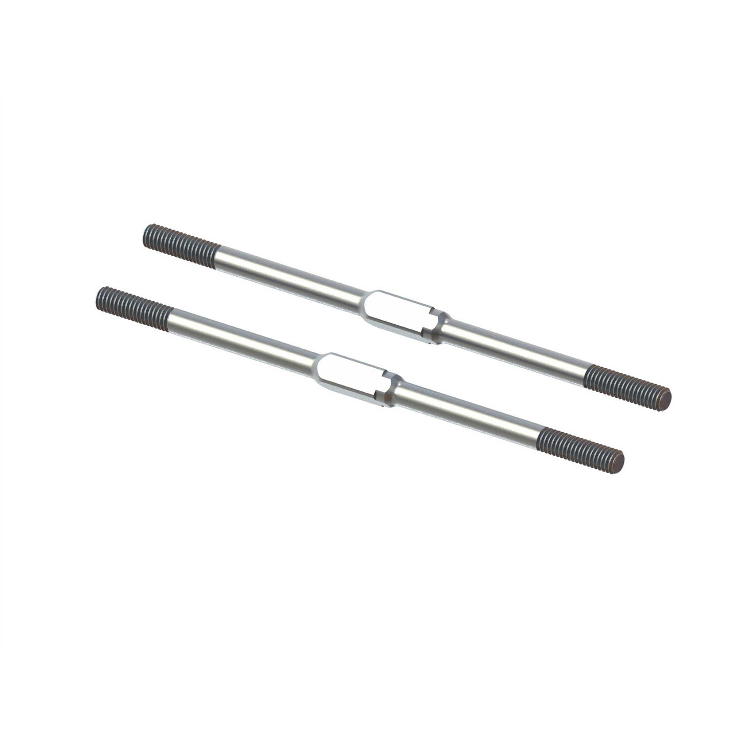 Steel Turnbuckle M4x95mm Silver (x2)