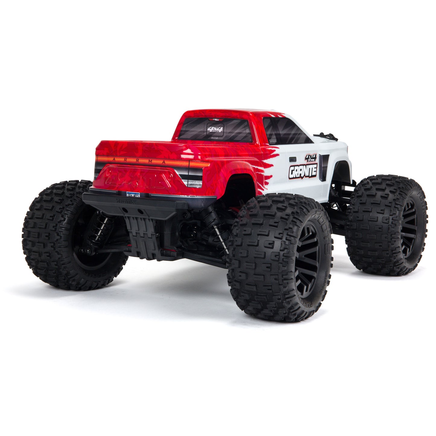 ARRMA GRANITE 4X4 BOOST MEGA 550 Brushed Monster Truck RTR, RED
