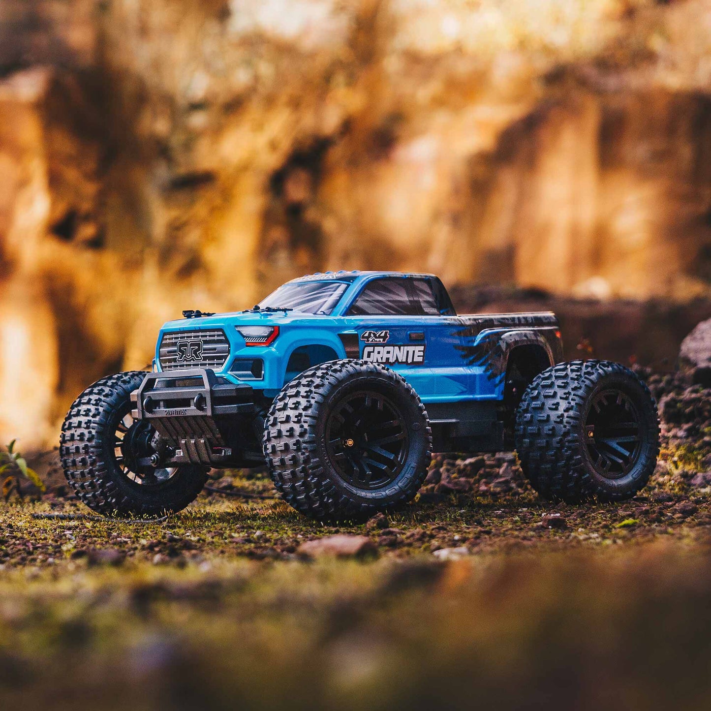 1/10 GRANITE 4x4 MEGA 550 BRUSHED MONSTER TRUCK, BLUE
