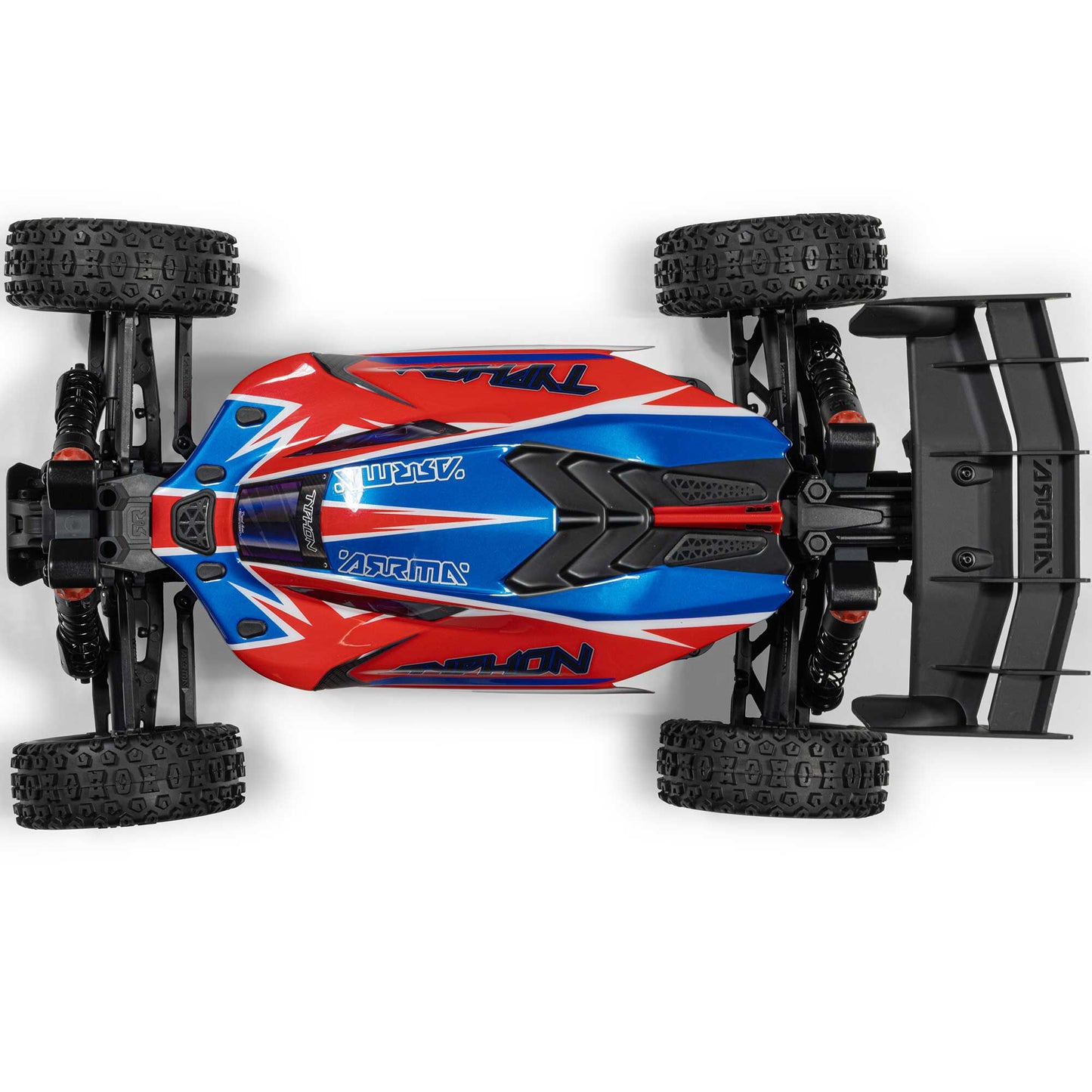 1/8 TYPHON MEGA 665 4X4 RTR Brushed Buggy, Red