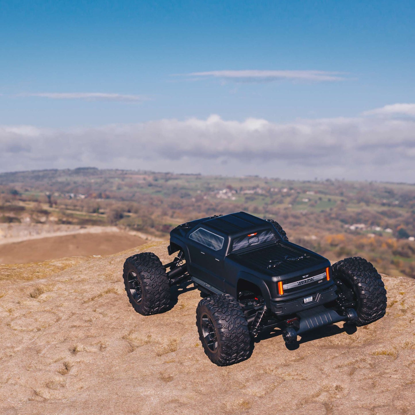 ARRMA BIG ROCK 4X4 3S BLX Brushless Monster Truck RTR, Black