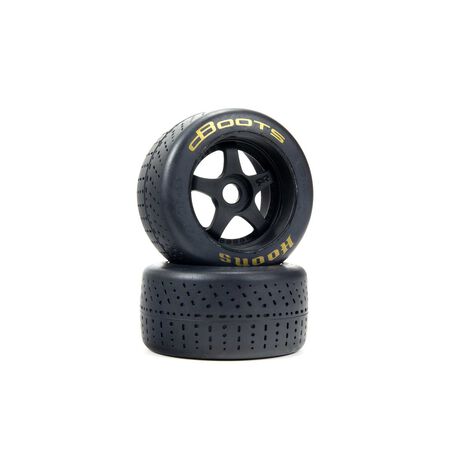 dBoots Hoons 53/107 2.9 Pre-Mounted Belted Tires, Gold, 17mm Hex