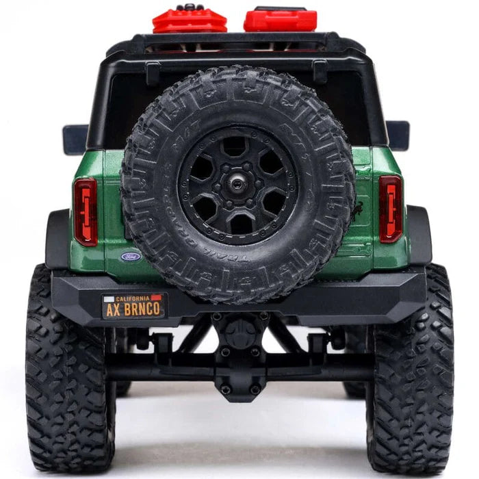 SCX24 Ford Bronco 4X4 RTR Brushed Rock Crawler (Battery & Charger Included), Green