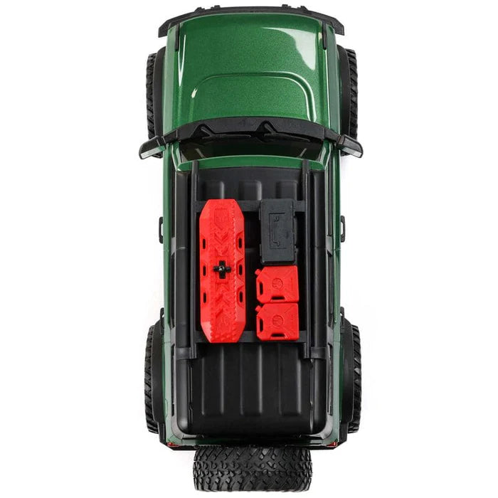 SCX24 Ford Bronco 4X4 RTR Brushed Rock Crawler (Battery & Charger Included), Green