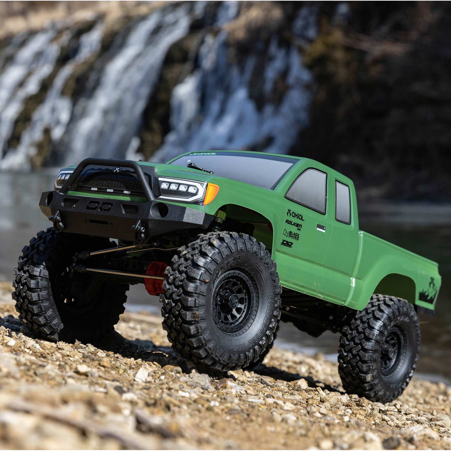 1/10 SCX10 III Base Camp 4X4 Rock Crawler Brushed RTR, Green