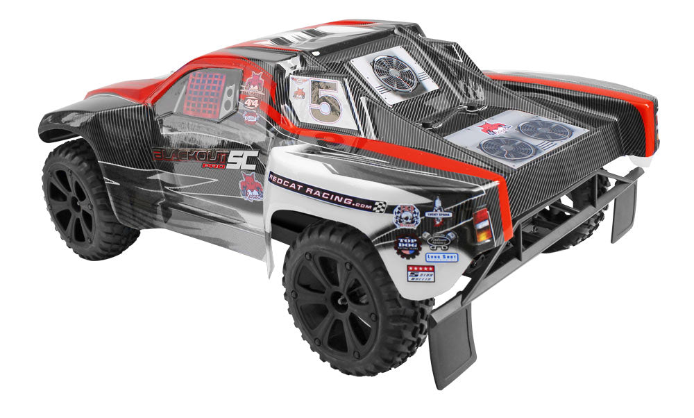 Redcat Blackout SC short course truck Red