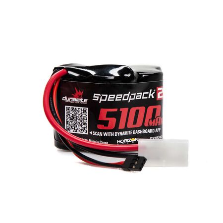 Speedpack2 6V 5100mAh 5Cell NiMH, Hump Pack ( BAJA 5B etc)