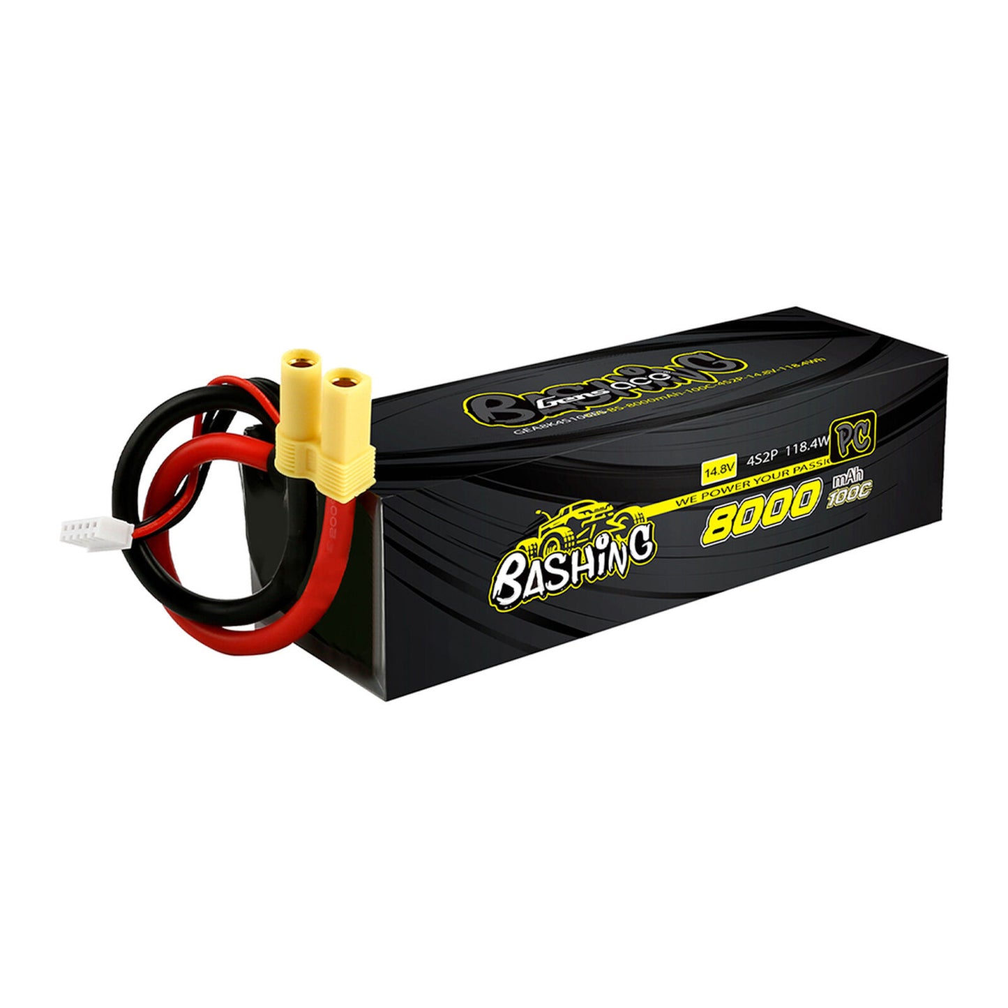 Bashing 8000 mah 4S LiPo 100C w/EC5 Connector
