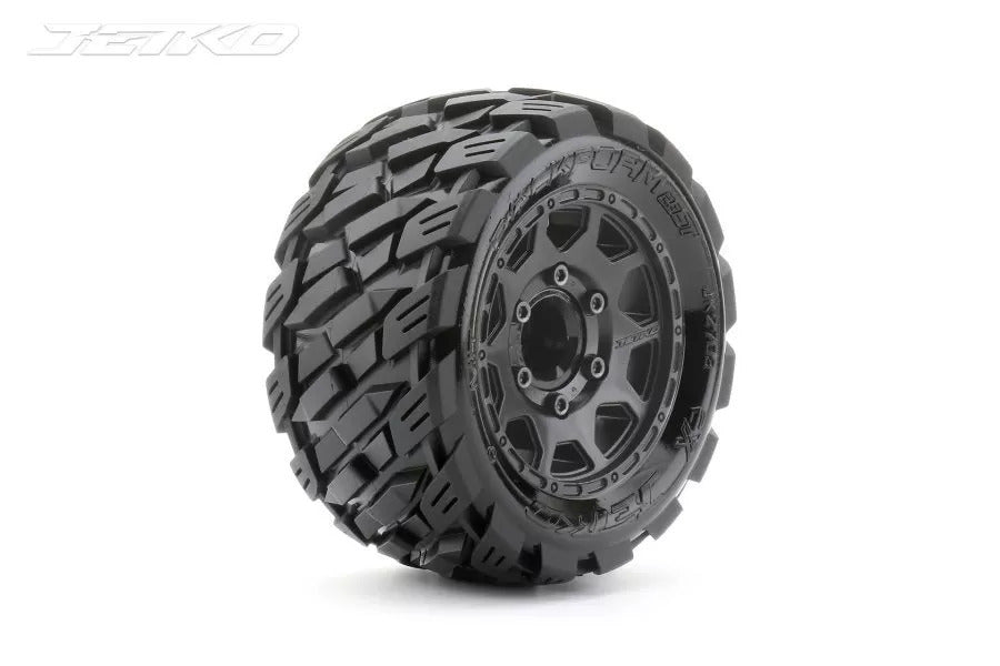 1/10 ST 2.8 EX-ROCKFORM Tires - Pre-Mounted (x2)