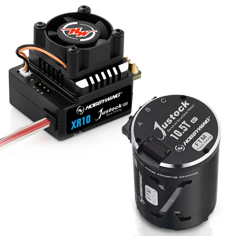 Xerun XR10 Justock G3S, JS4 13.5T G2.1 Motor Combo