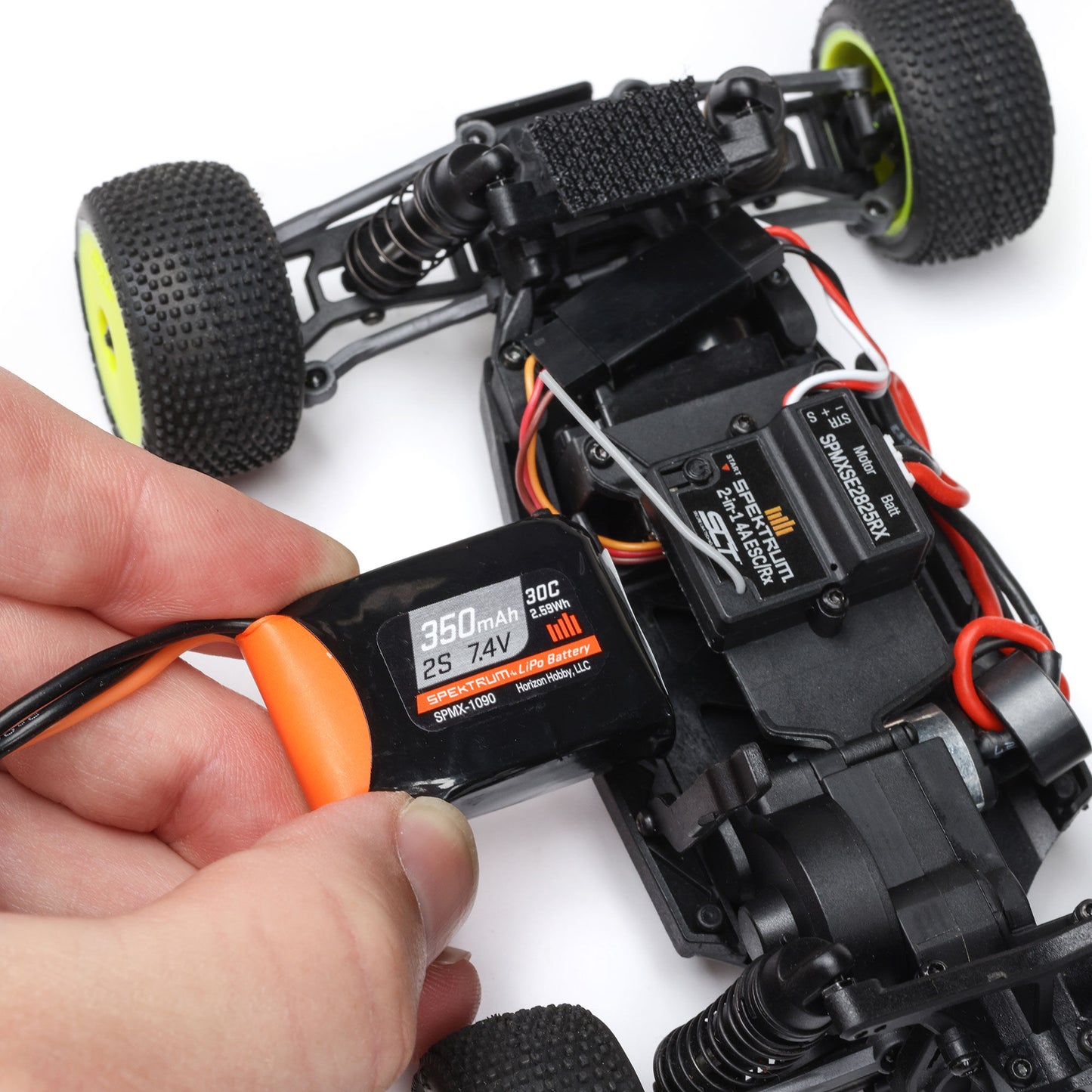 1/28 Micro-T 2WD RTR Stadium Truck - White