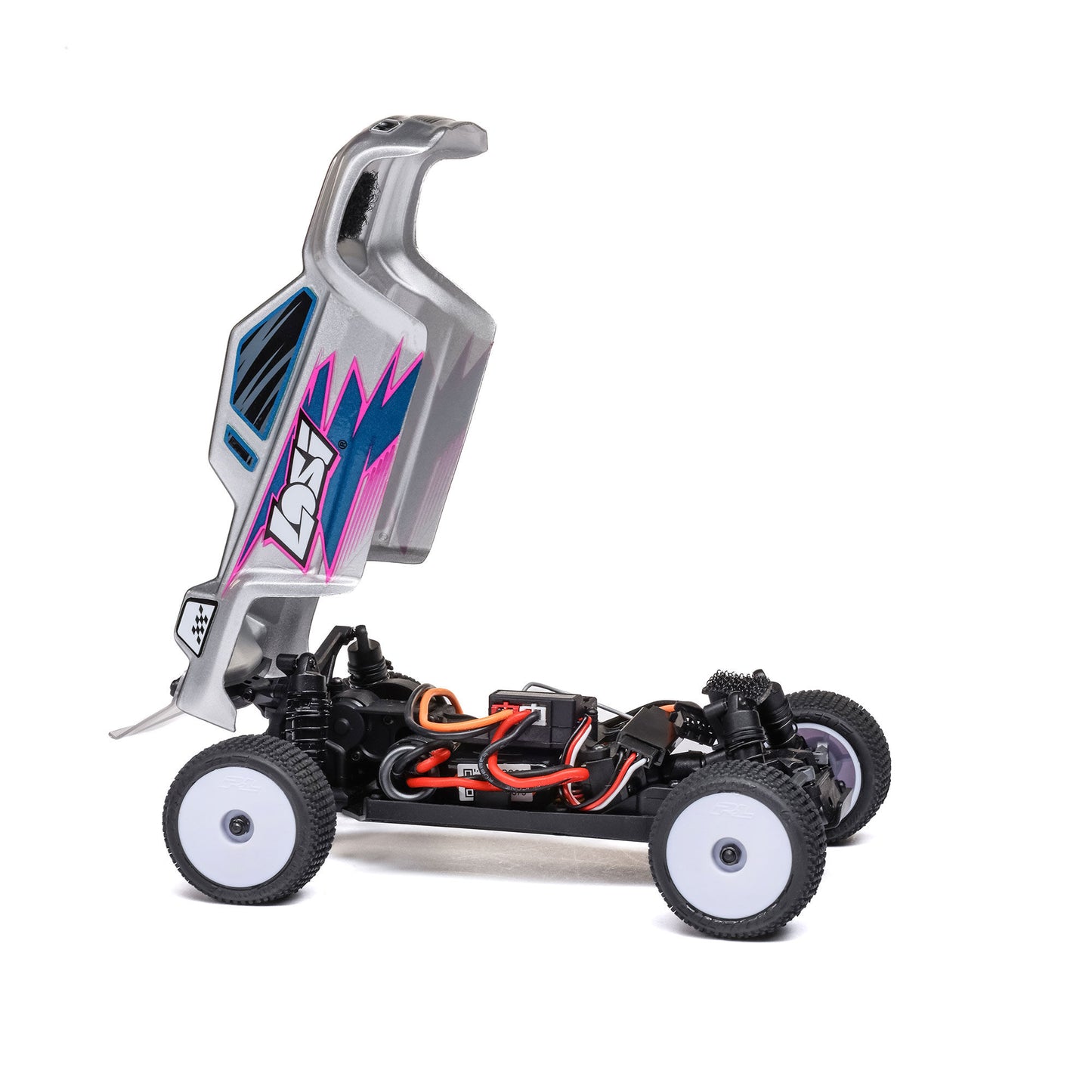 1/28 Micro-T 2WD RTR Stadium Truck - Silver