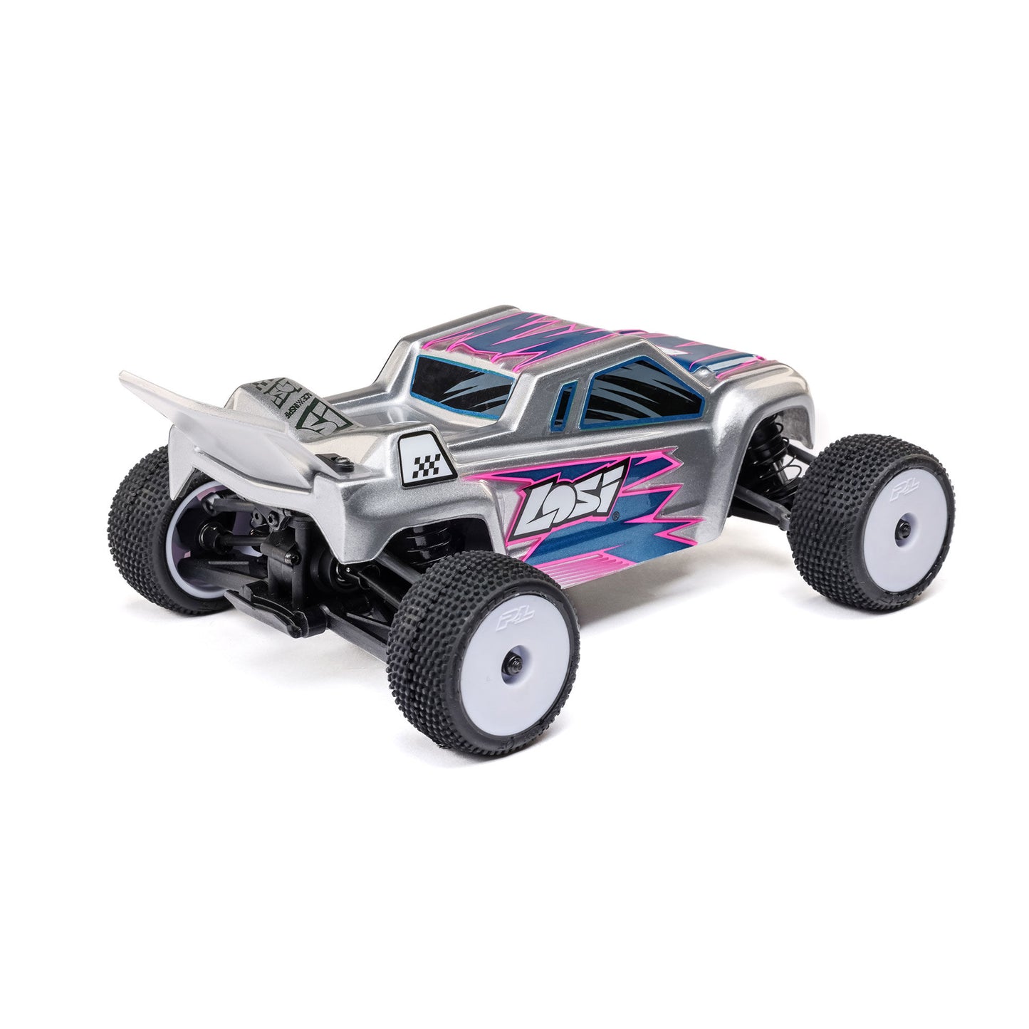 1/28 Micro-T 2WD RTR Stadium Truck - Silver