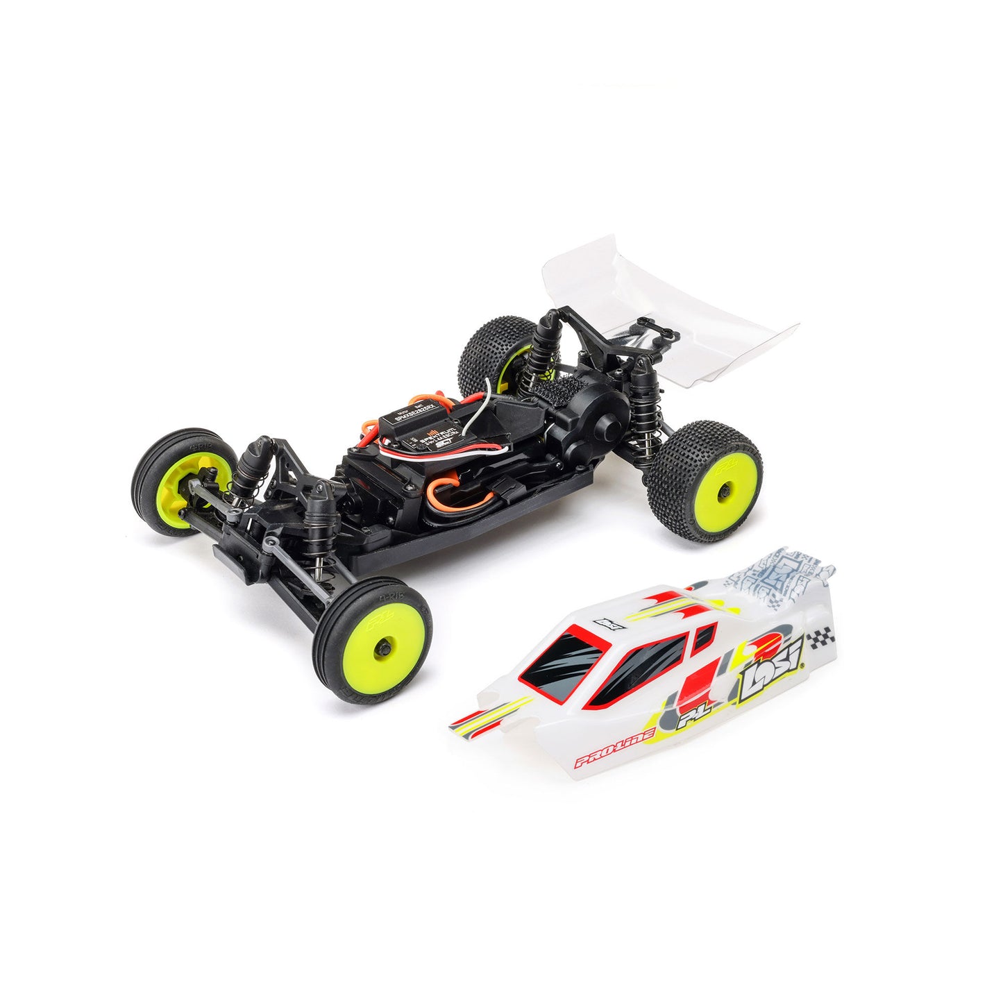 Losi Micro-B 1/24 2WD Buggy RTR, White