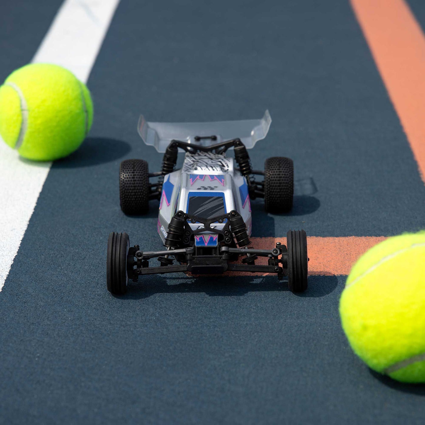 Losi Micro-B 1/24 2WD Buggy RTR, Silver