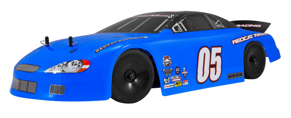 REDCAT LIGHTNING STK RC CAR - 1/10 ELECTRIC ON ROAD CAR BLUE