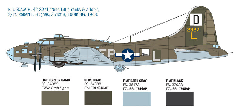 1/72 B-17F Flyng Fortress
