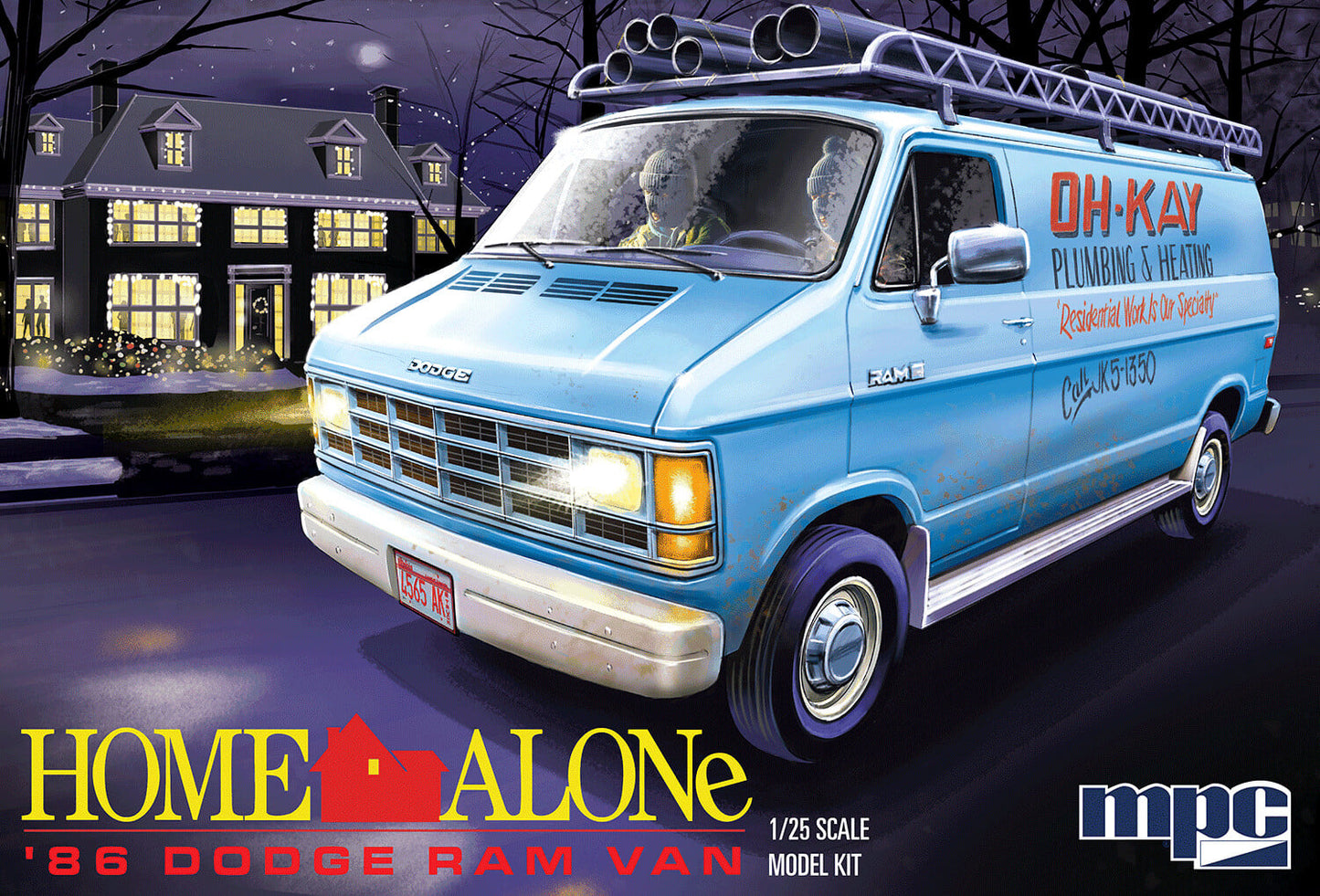 1/25 Dodge Ram Van - Home Alone