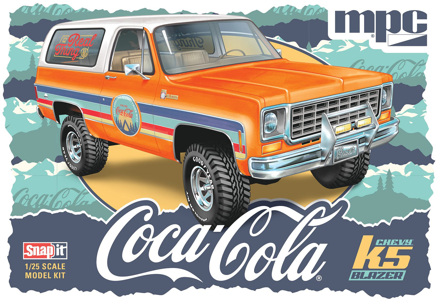 1/25 Super Snap Chevy K5 Blazer Coca-Cola