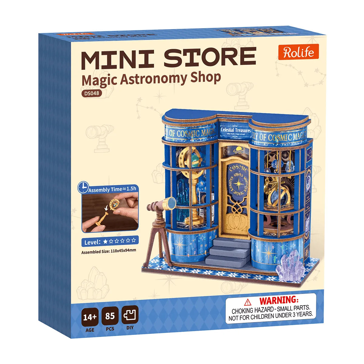 Magic Astronomy Shop - DIY Miniature House Kit