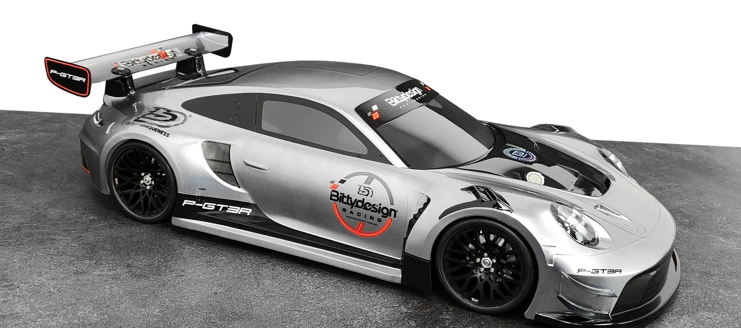 P-GT3R 1/10 GT On-Road Body (Clear) (190mm) (Light Weight)