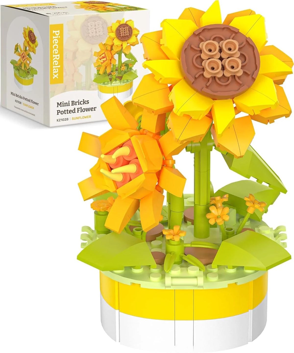 Potted Flower - Sunflower - Puzzle Pot