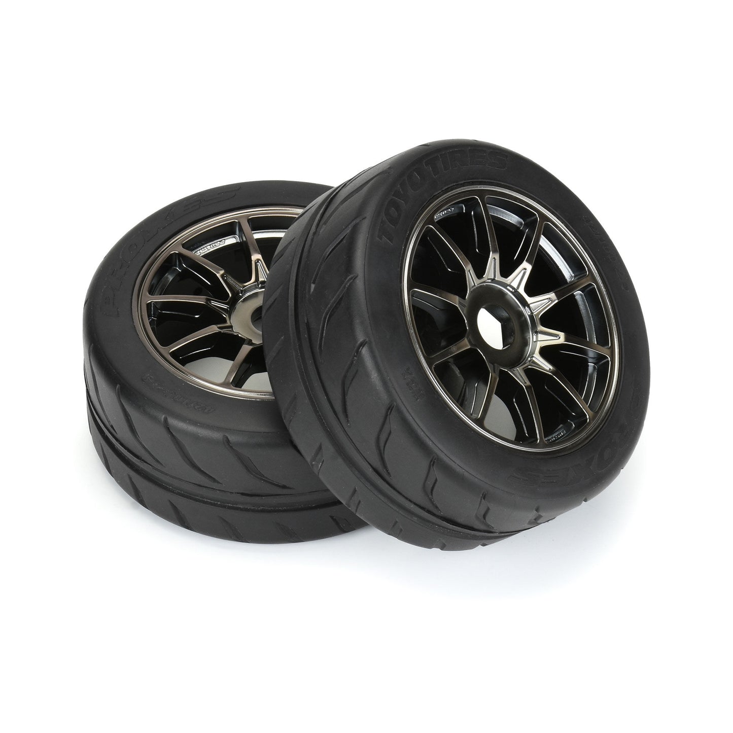 Toyo Proxes R888R 42/100 2.9" S3 (Soft) mounted BELTED Street tires