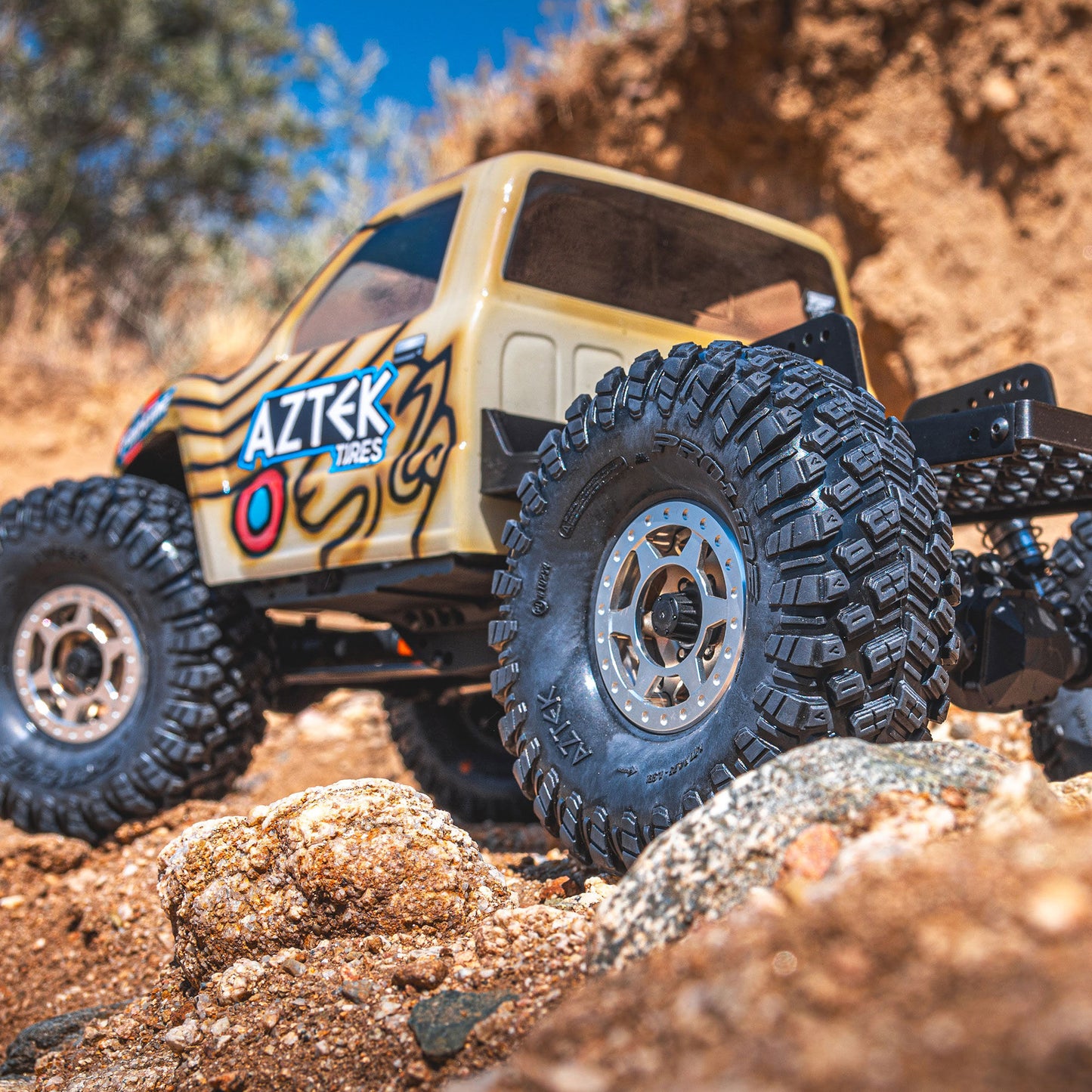 1/10 Aztek G8 Front/Rear 1.9" Tires (x2)