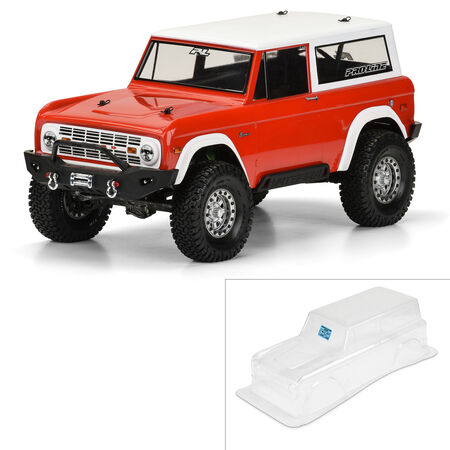 1/10 Crawler 1973 Ford Bronco Clear Body