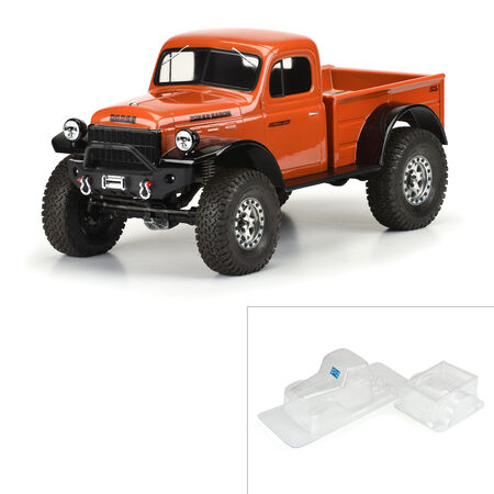 1/10 1946 Dodge Power Wagon Clear Body 12.3" (313mm)