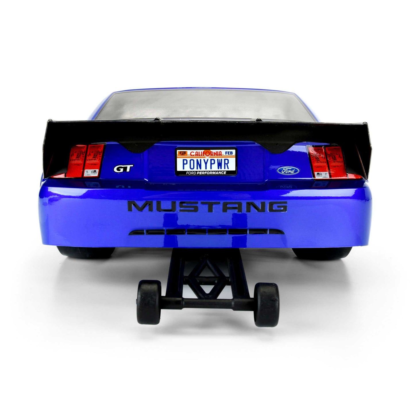 1/10 1999 Ford Mustang Clear Body: Drag Car