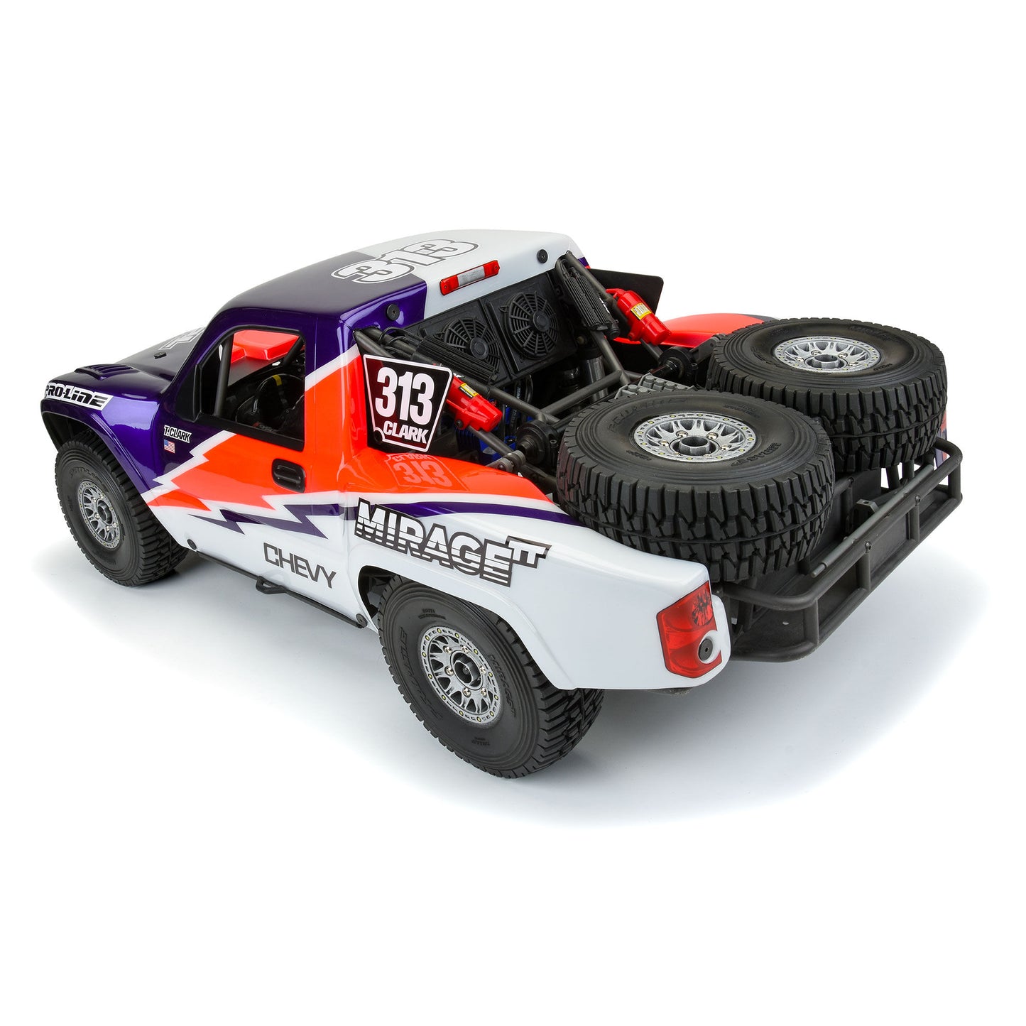Pre-Cut 2007 Chevy Silverado Clear Body: Unlimited Desert Racer
