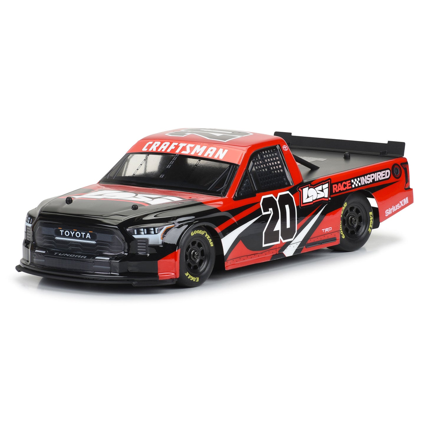 1/12 Pre-Cut 2024 Toyota Tundra NASCAR: Losi NASCAR