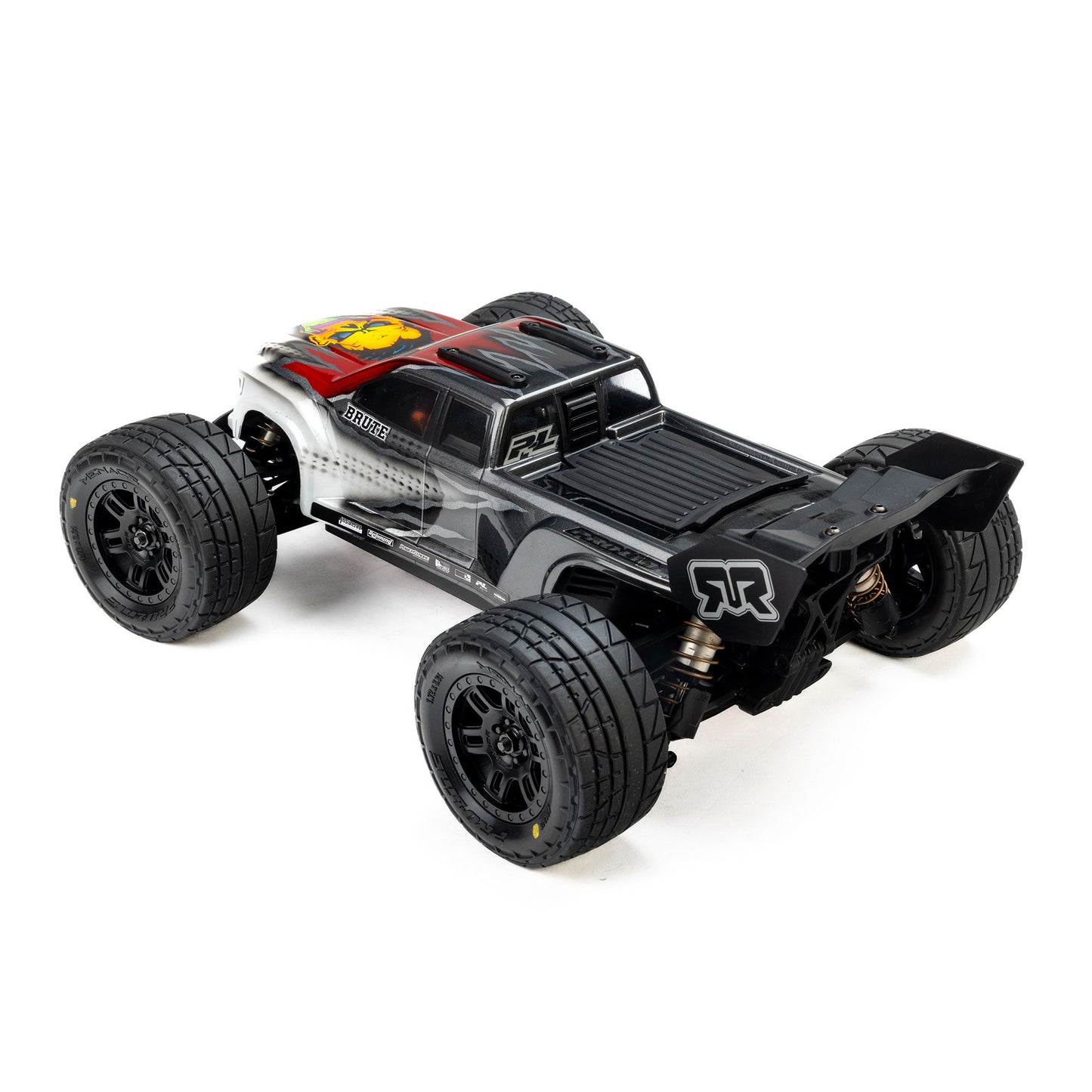 1/16 Pre-Cut Brute Clear Body: ARRMA MINI KRATON