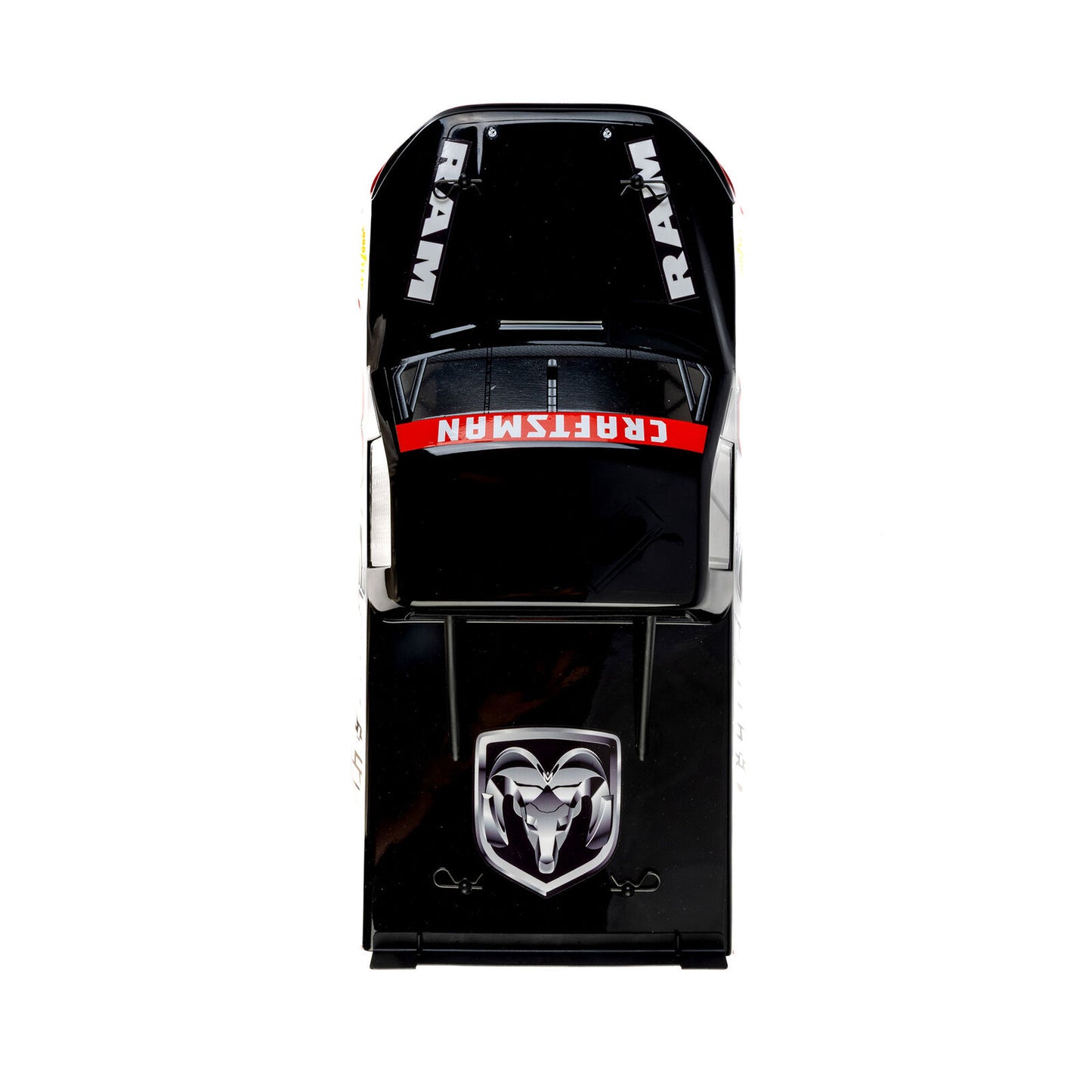 Pre-Cut 2026 Ram 1500 Truck Clear Body: Losi NASCAR