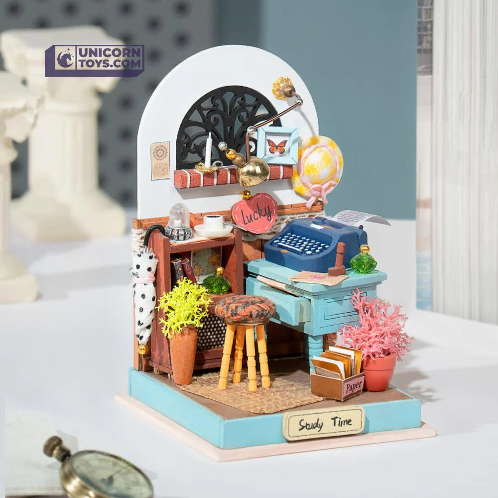 Record Mood - Study Time - DIY Miniature House Kit