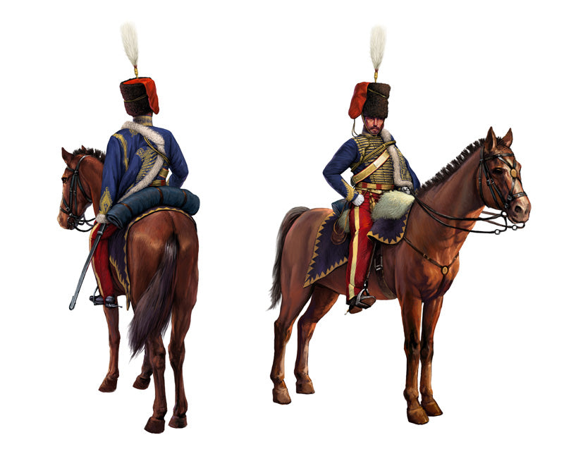 1:72 BRITISH 11th HUSSARS (Crimea war)