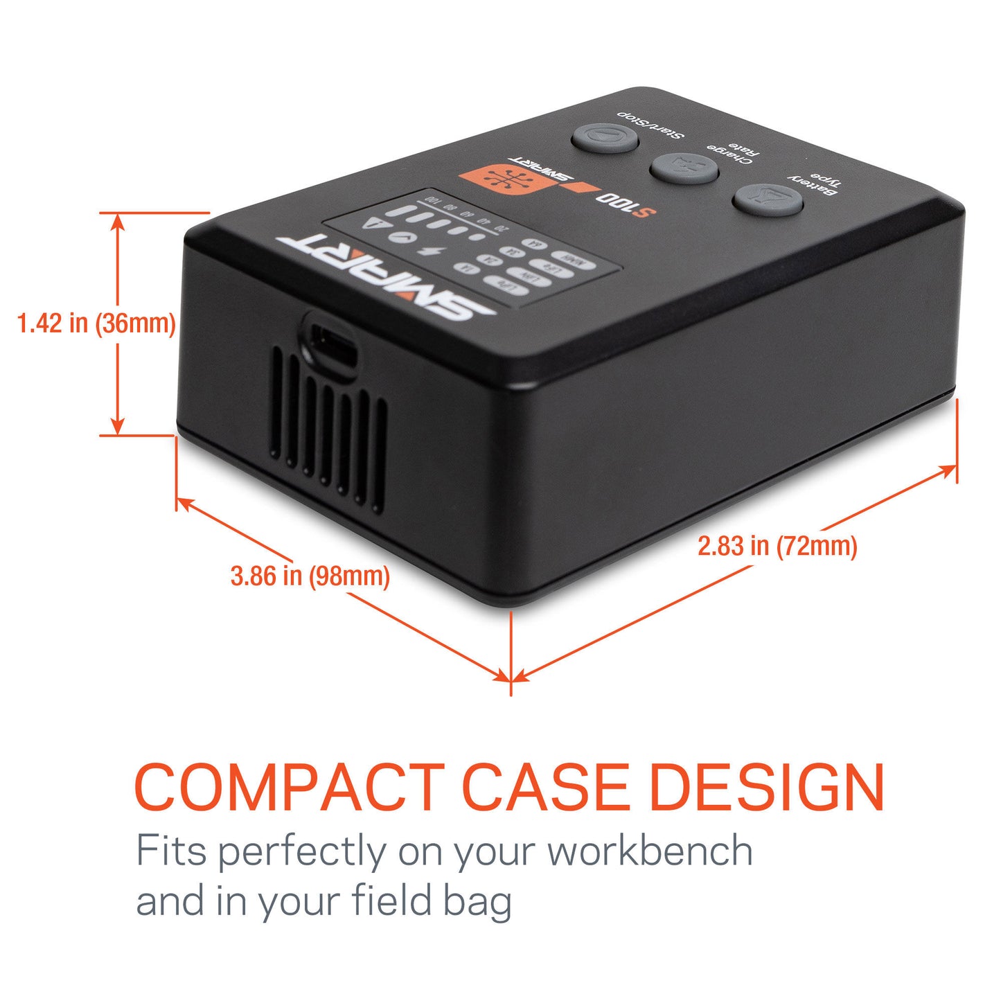 S100 1x100W USB-C Smart Charger