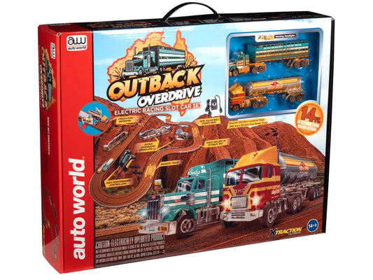 Auto World Outback Overdrive 14' Slot Race Set