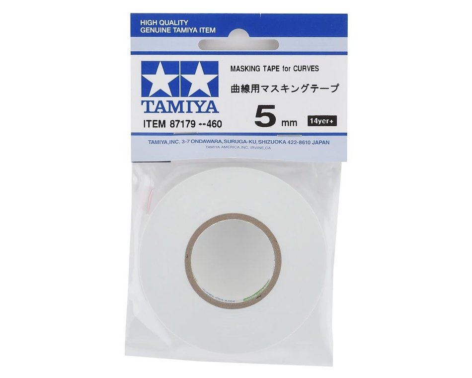 Masking tape for curves