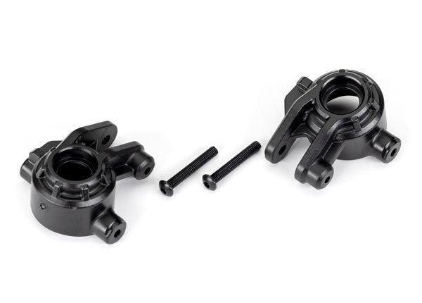 Steering blocks, extreme heavy duty, black