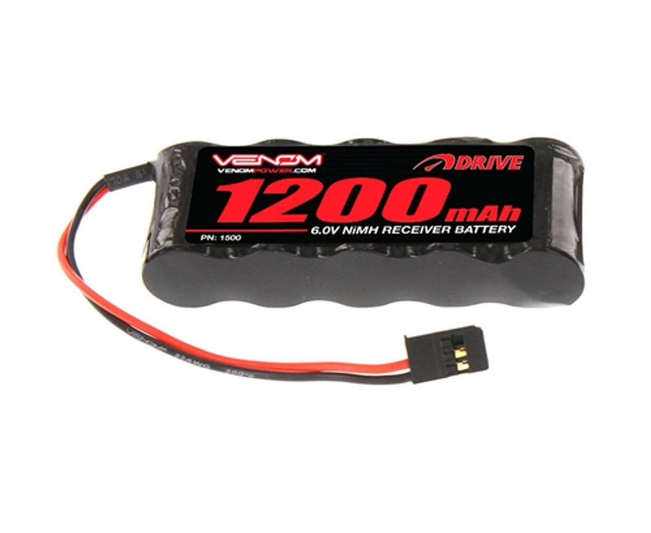 6V/6.0V 1200mAh 5-Cell Flat Receiver RC NiMH Battery Pack