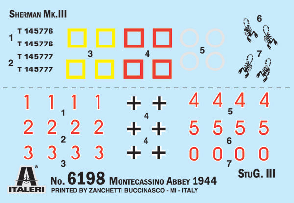 1:72 MONTECASSINO ABBEY 1944