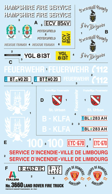 1:24 LAND ROVER FIRE TRUCK