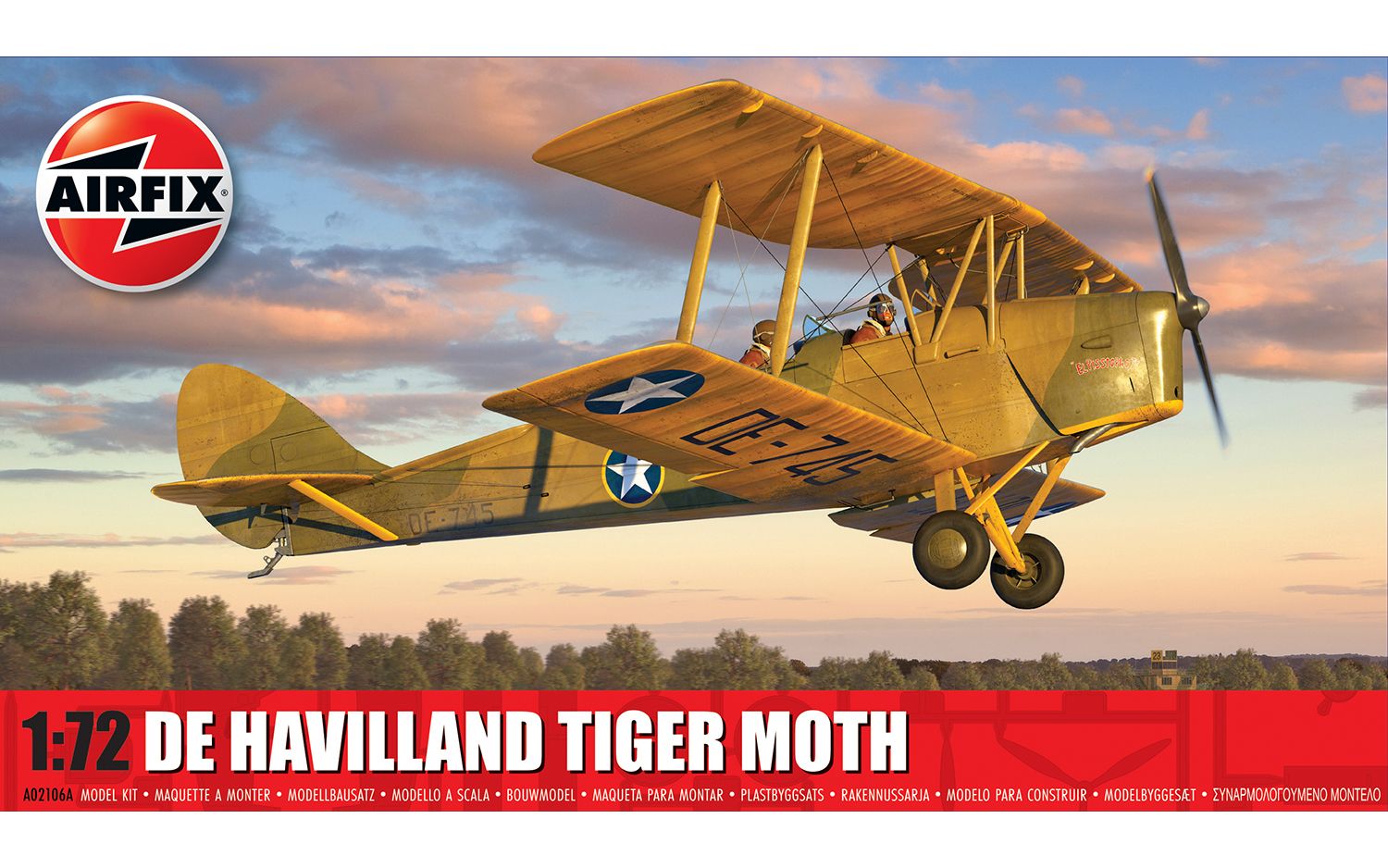 De-Havilland TIGER MOTH 1/6.2 RCモデル De-Havilland TIGER MOTH 1/6.2 RCモデル De-Havilland Tiger Moth 1