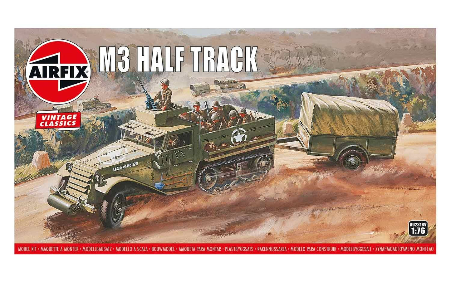 1:76 Half-Track M3