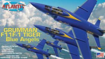 AAN0169 — 1/155 US Navy Blue Angels F11F1 Tiger Fighter (formerly Revell)