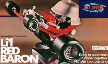 AAN6650 — 1/32 Tom Daniel's Lil Red Baron Car (Snap) (formerly Monogram)