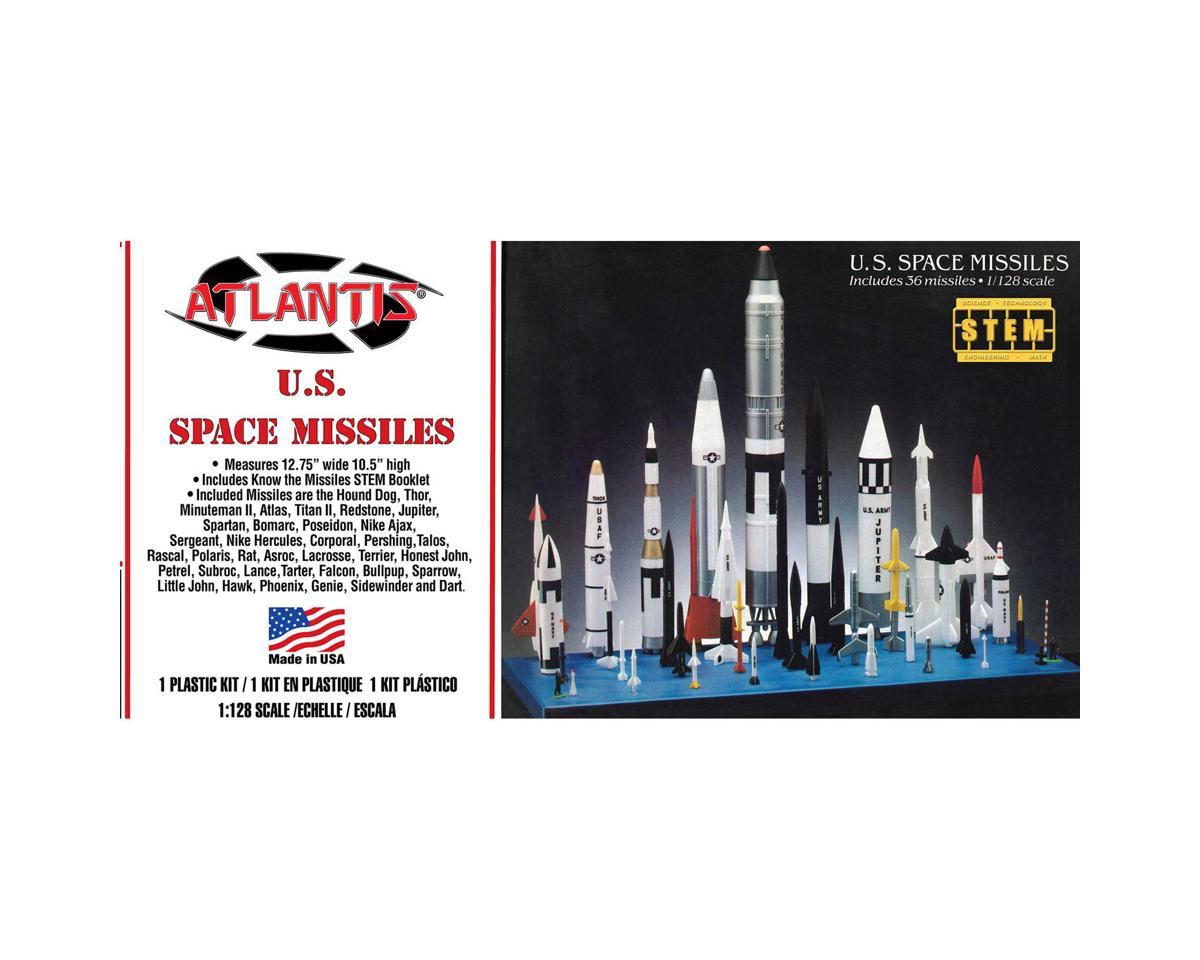 1/128 U.S. Space Missiles Model Kit w/Know the Missiles STEM Booklet